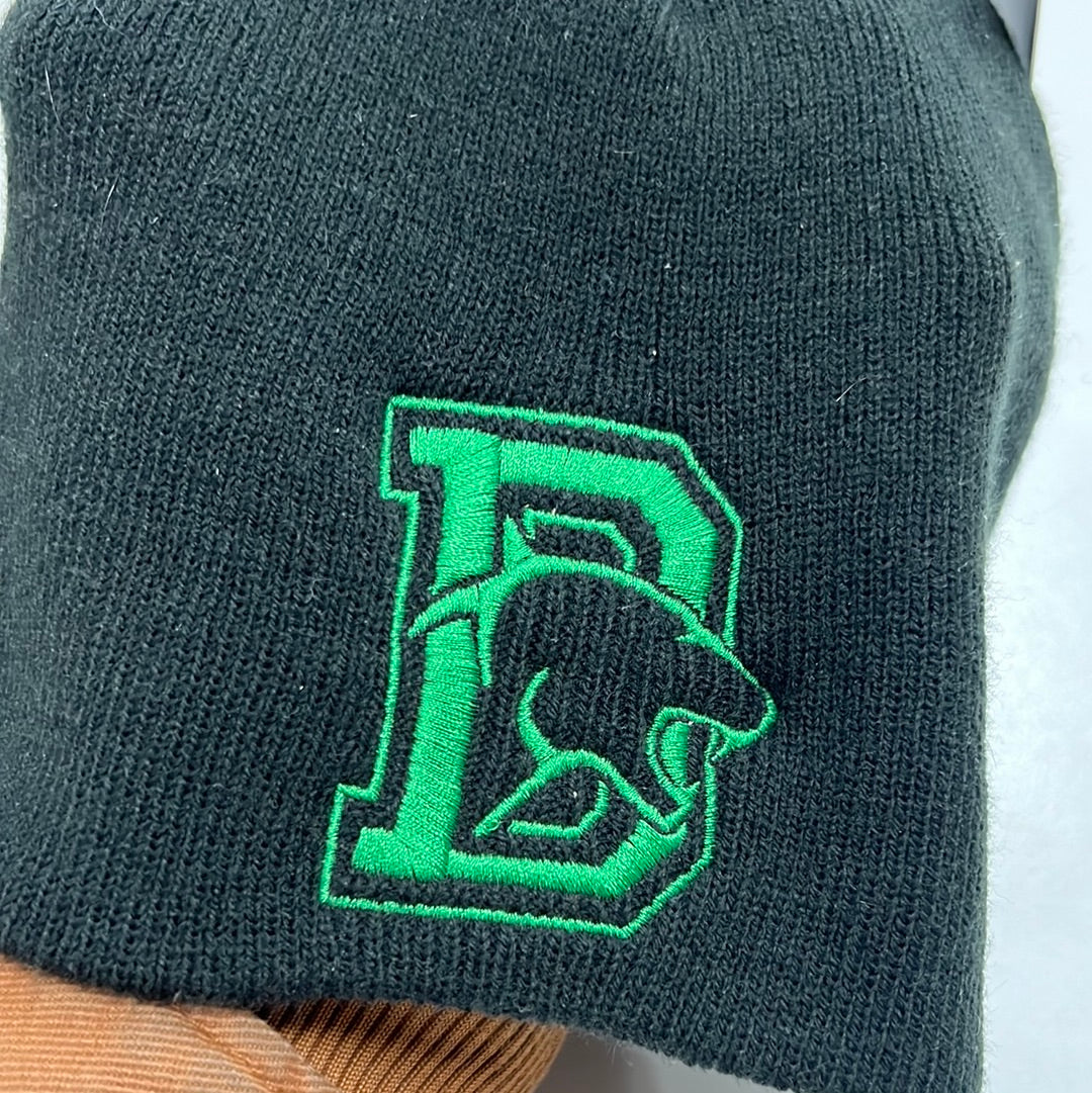 Derby Panther Knit Beanie